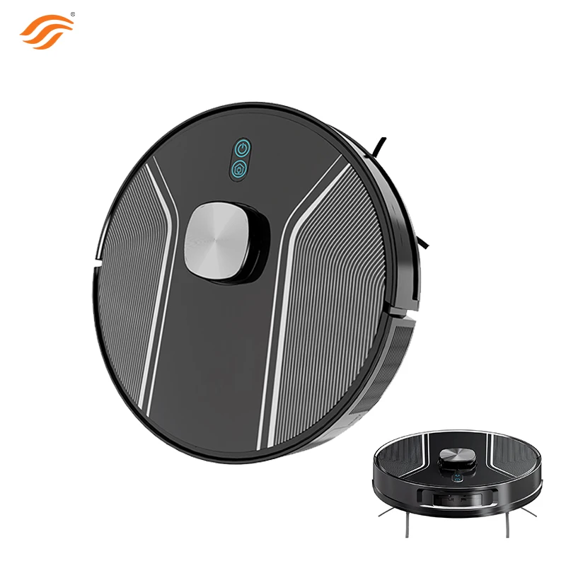 

Robot Vacuum Cleaner With Laser Navigation 3-in-1 Suction & Mopping Over 3000 Pa Suction Brushless Motor APP Control