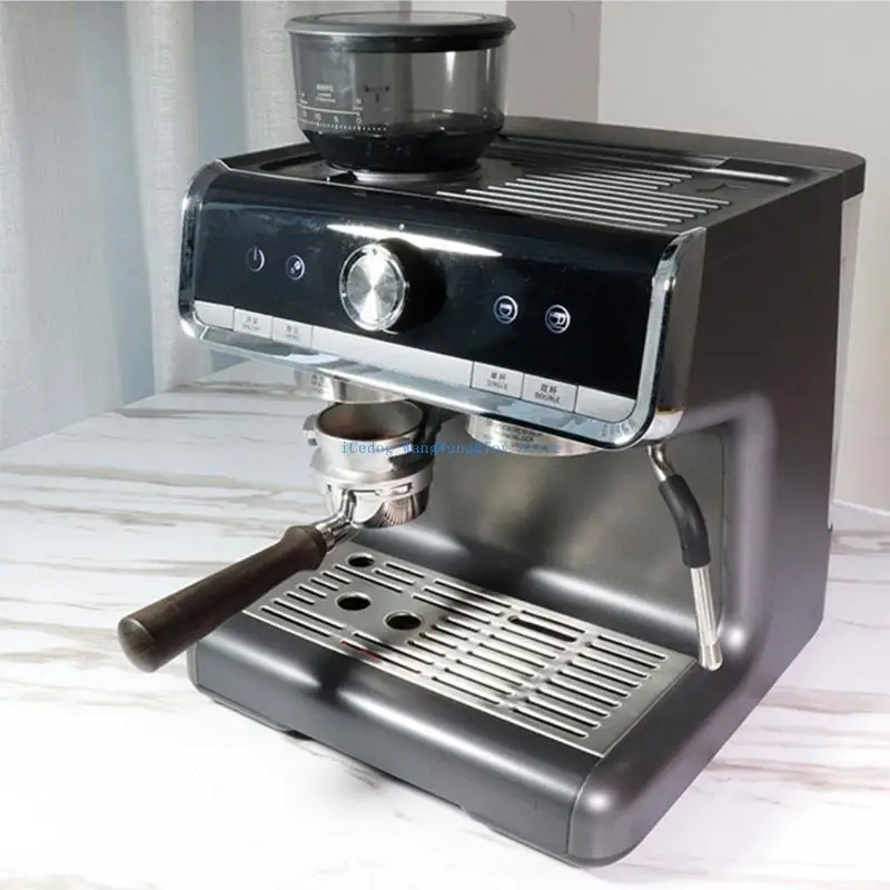 Nhẫn bột cà phê molf espresso dùng phễu phễu nguyên chất bằng hợp kim.