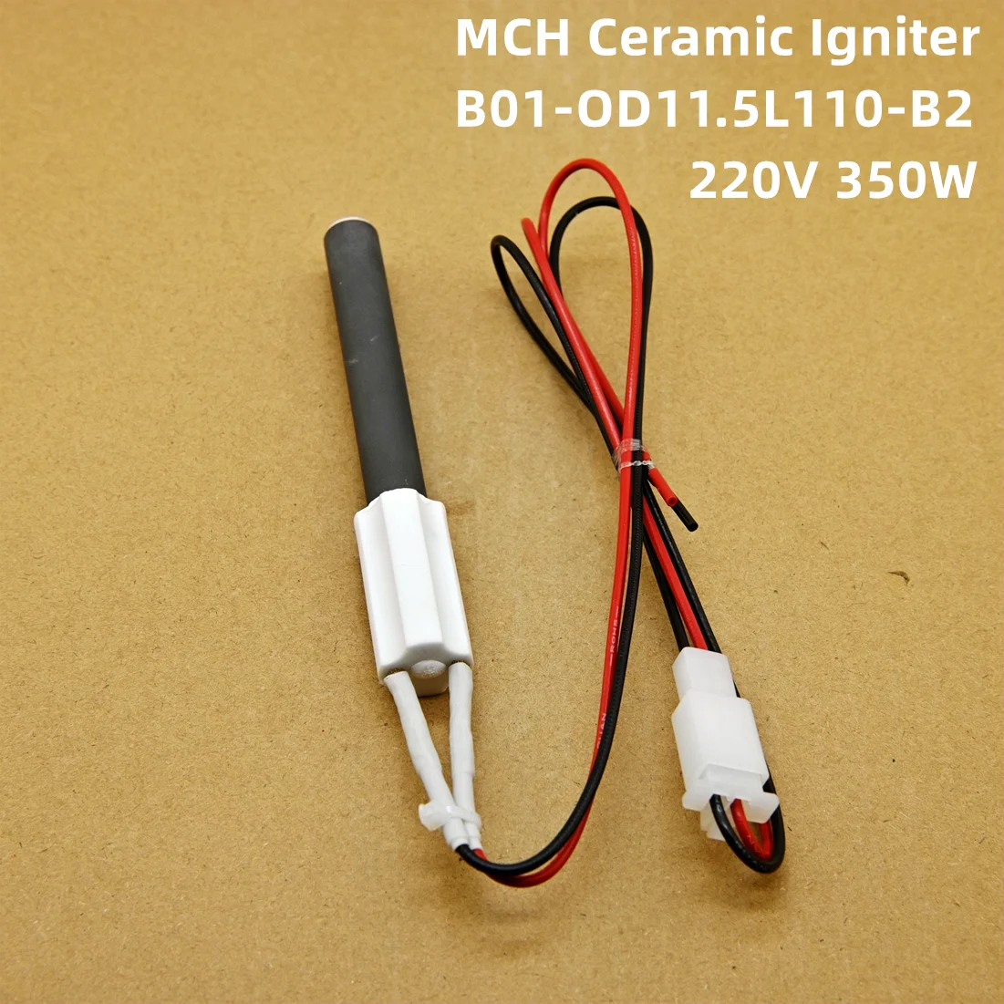 Ceramic igniter 220V 350W wood chip particle ignition rod for fast ignition and long service life