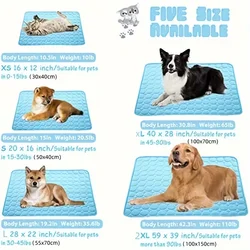 Colchoneta refrescante para perros - lavable a máquina, antideslizante