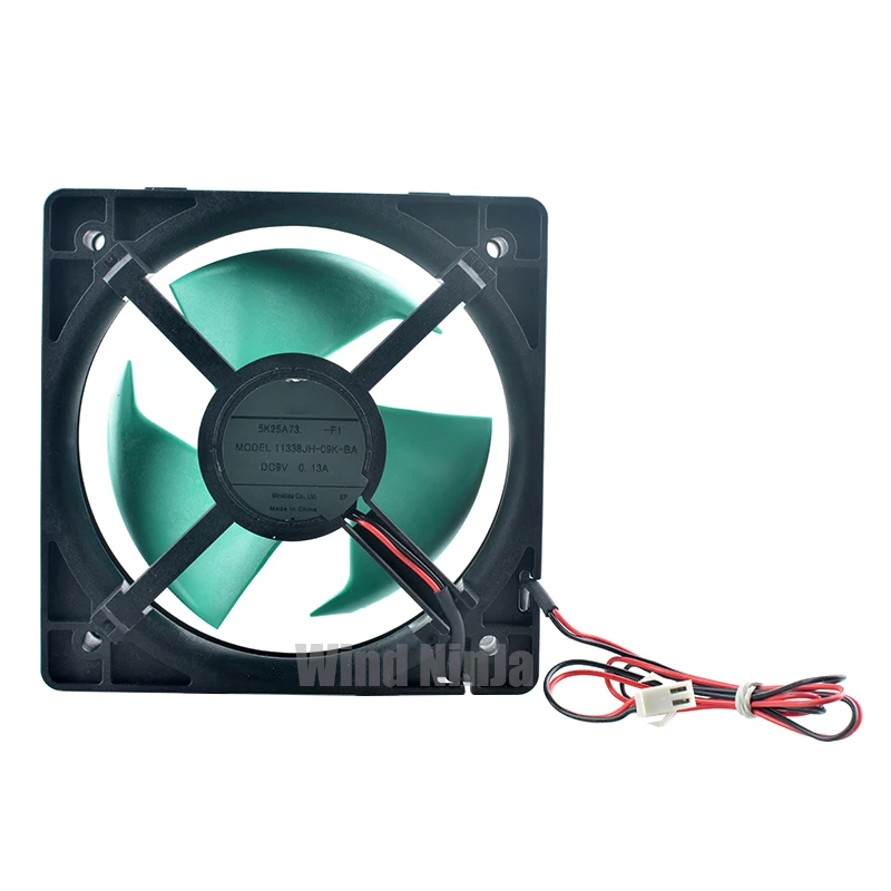

11338JH-09K-BA DC9V 0.13A Axial Flow Cooling Fan for Refrigerator Motor Durable Efficient Heat Dissipation