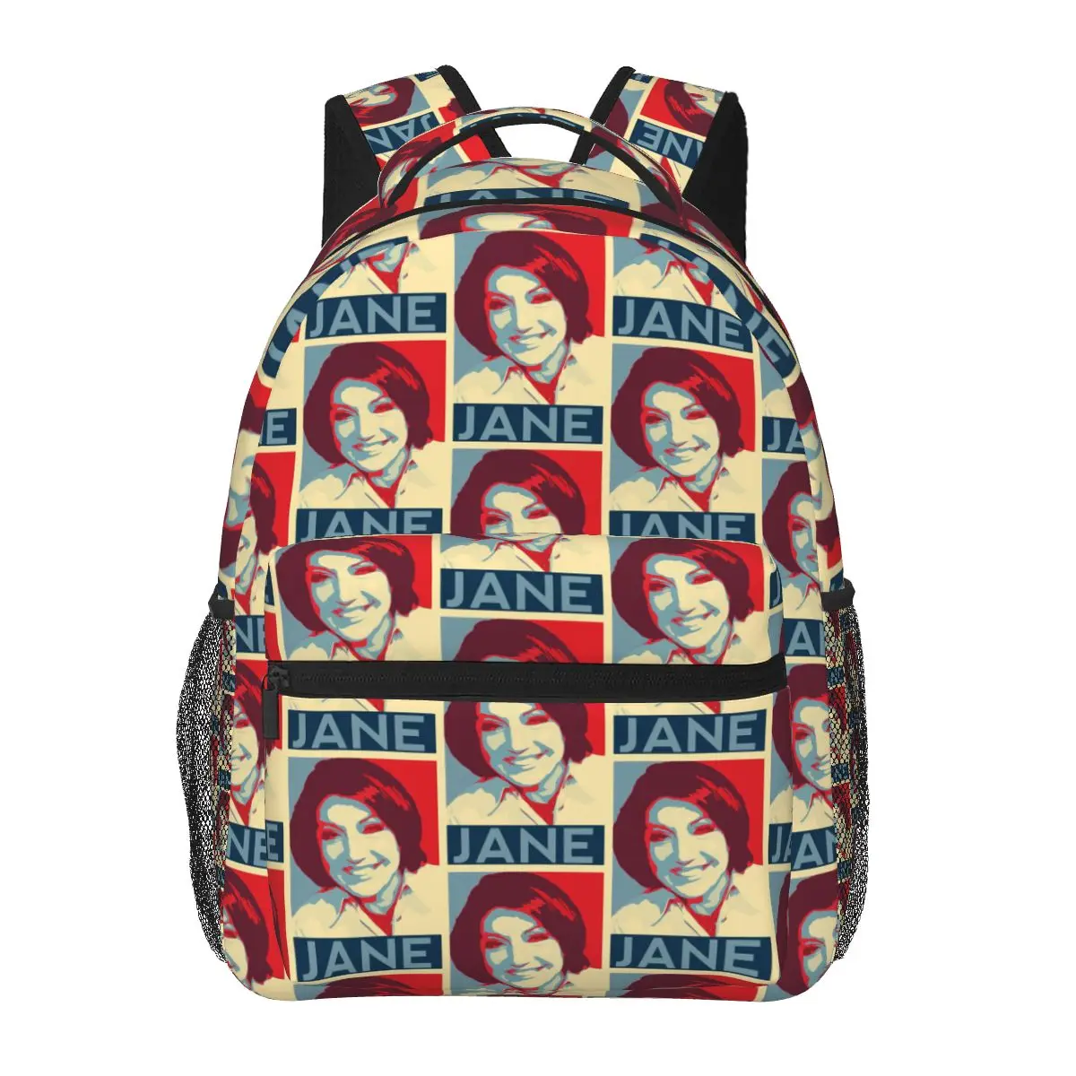 Jane Mcdonald Backpacks Boys Girls Bookbag Students School Bags Cartoon Kids Rucksack Shoulder Bag Large Capacity