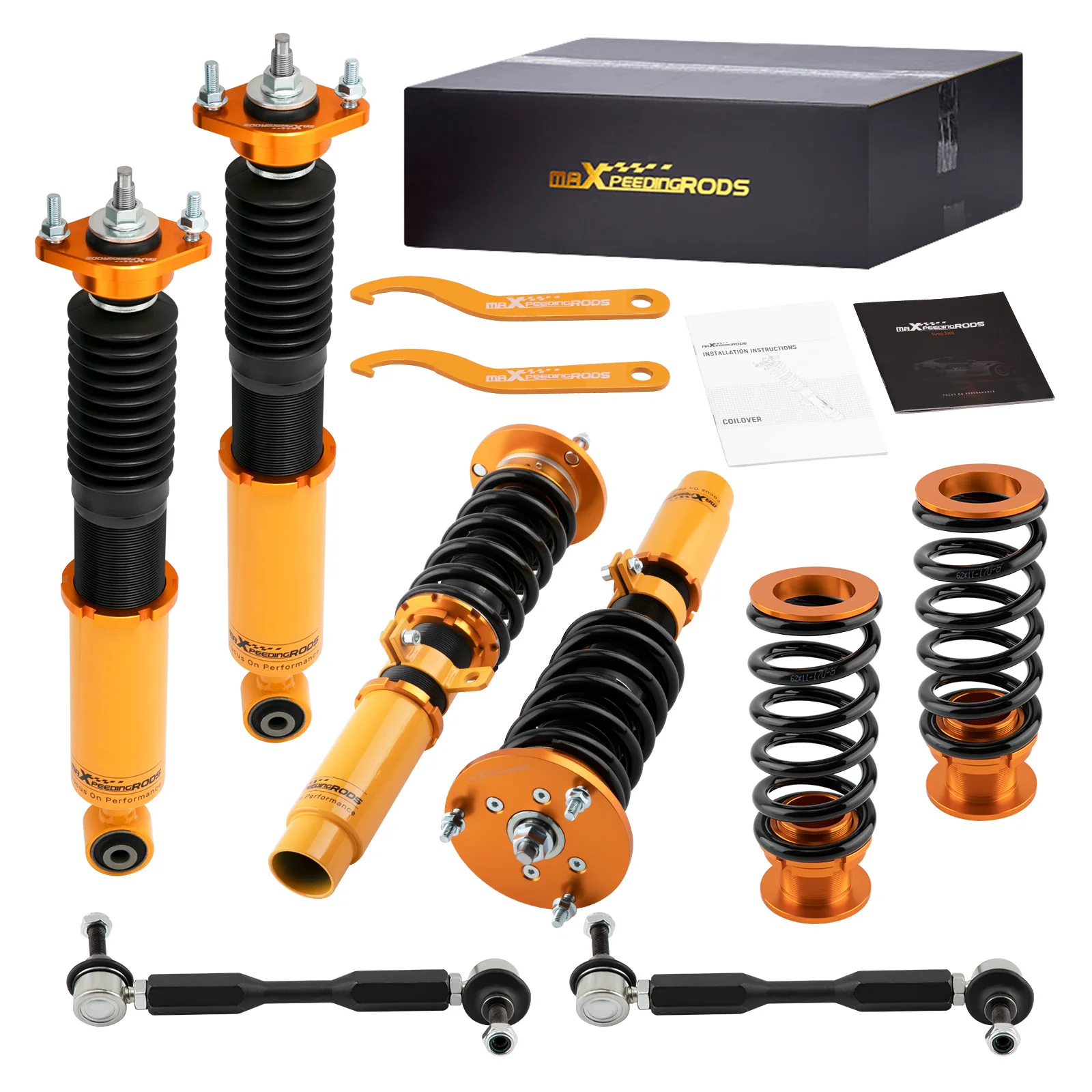 Coilover Suspension For BMW Z4 E85 2003-08 Coil Spring Shock Strut Adjustable Height Coilovers Shock Absorbers	Lowering Kit