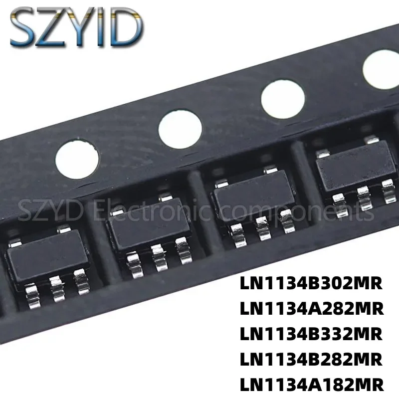 100PCS SOT23-5 LN1134B302MR LN1134A282MR LN1134B332MR LN1134B282MR LN1134A182MR