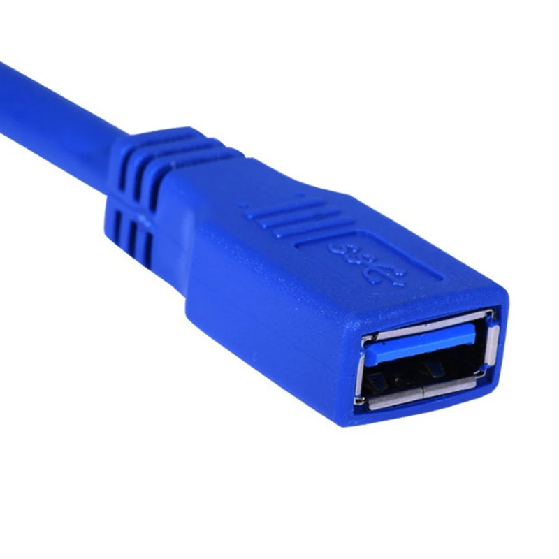 USB3. 0 Extension Cable Right Elbow USB90 Degree Data Cable USB Connection Cable Male To Female Adapter Cable 0.