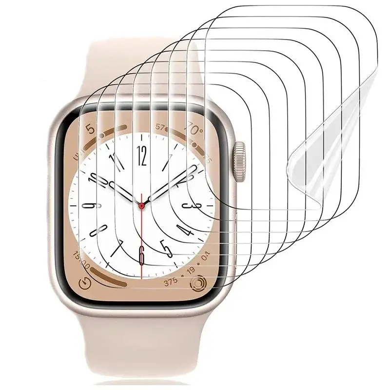 3-10Pcs Hydrogel Screen Protector Film For Apple Watch 11 10 9 8 7 6 SE 3 5 4 46MM 42 45 41 44MM Not Glass iWatch Ultra 49MM