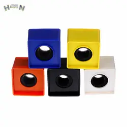 1pc ABS Square Shaped Interview KTV Mic Microphone Logo Flag Station High Quality