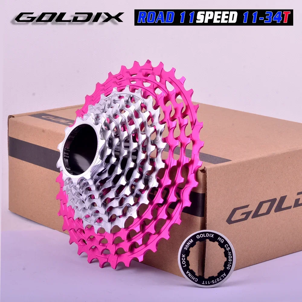GOLDIX Ultralight Road Bike Cassette SL 11/12Speed 28-36T CNC