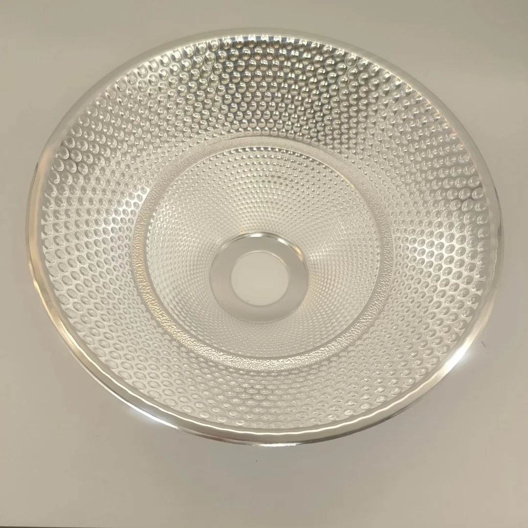 65-140mm Parabolic LED Reflector Cup Optical Reflective Bowl for COB Light Source High Efficiency Aluminium Lampshade
