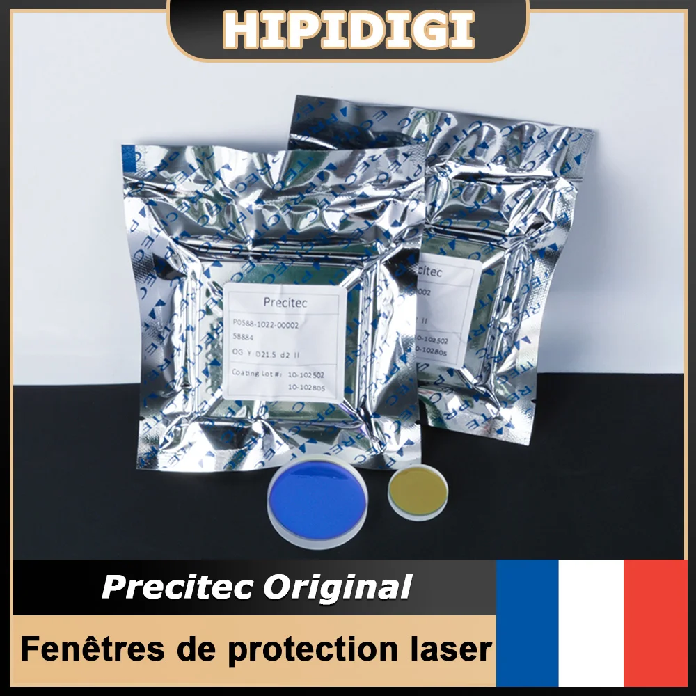 Fenêtres de protection laser d'origine Precitec 37x7 P0595-58601 P0795-1201 Lentille optique pour fibre Procutter Lightcutter SolidCutter