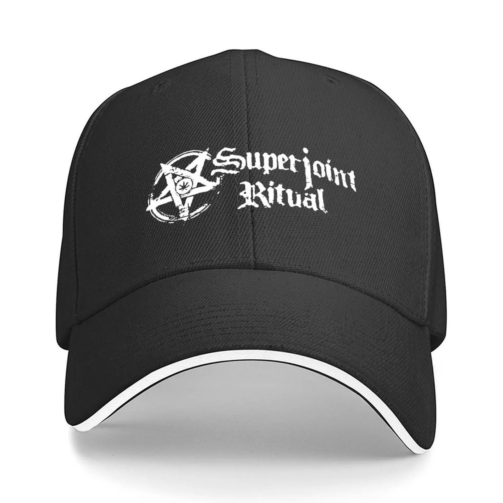 

Superjoint Ritual Band Logo Baseball Cap hats for men winter hats for men Fashion Beach Trucker Hat Hats For Men Women's
