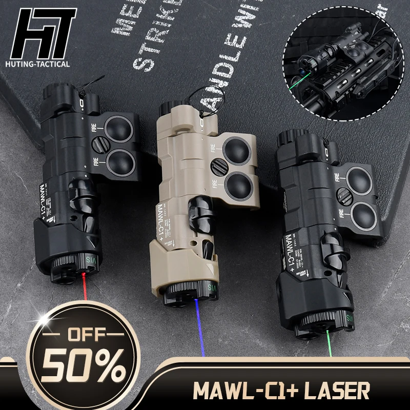 WADSN New Upgraded MAWL-C1 red green blue dot IR Laser airsoft accessoires  Nylon plastic tactical hunting equipment Weapon Ligh