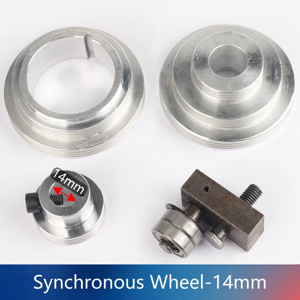 Metal synchronous belt pulley 150J Motor synchronizing wheel For WM210V BHC210 HS210 JY210V CTC210 Lathe Spare Parts