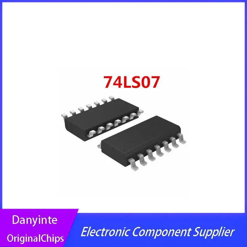 NEW  50PCS/LOT   74LS07 LS07  SN74LS07DR  SN74LS07  74LS07DR   SOIC14