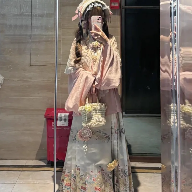 and elegant temperament loose national style Hanfu