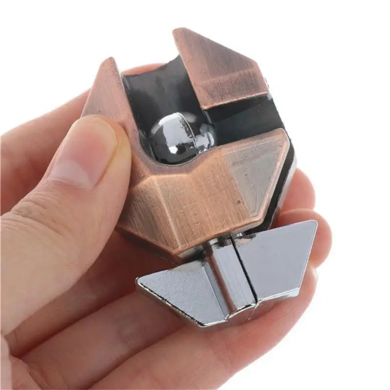 New Style Turtle Alloy Shell Lock Puzzle Classic Metal Brain Teaser IQ EQ Test Intelligence Toy Gift for Adults Children Kids