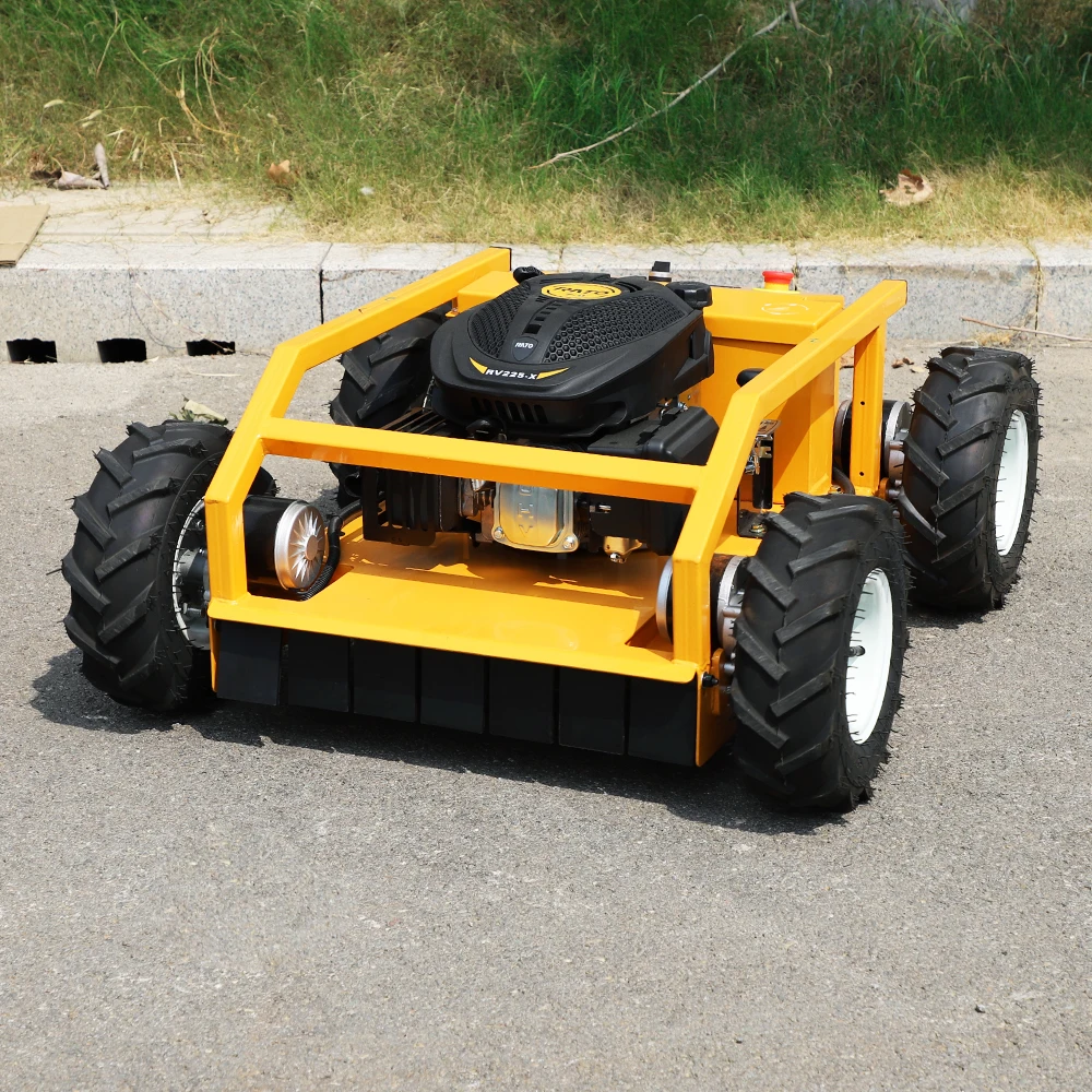 

Газонокосилка с дистанционным управлением по индивидуальному заказу — 4WD вездеходная система с нулевым поворотом, ширина резки 550 мм, сертифицирован CE EPA, бесплатная доставка