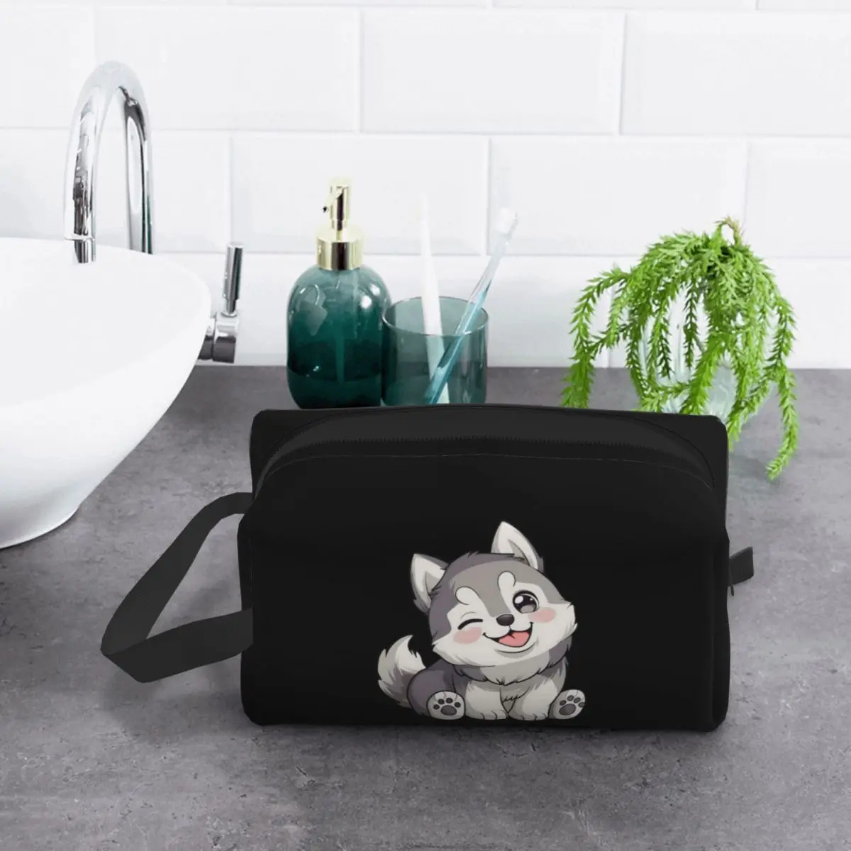 bonito-winking-kawaii-husky-saco-de-maquiagem-organizador-de-cosmeticos-armazenamento-dopp-kit-de-higiene-pessoal-saco-de-cosmeticos-lapis-caso