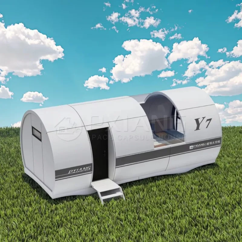 Projetado villa ao ar livre de contêiner de transporte doméstico móvel totalmente mobiliário para viagens em casa móvel ou uso hospitalar