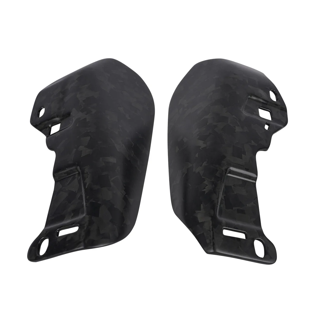Forged Matte Carbon Fiber Black Engine Heat Shield Perfect Fit for Harley 2025 Street Glide Ultra