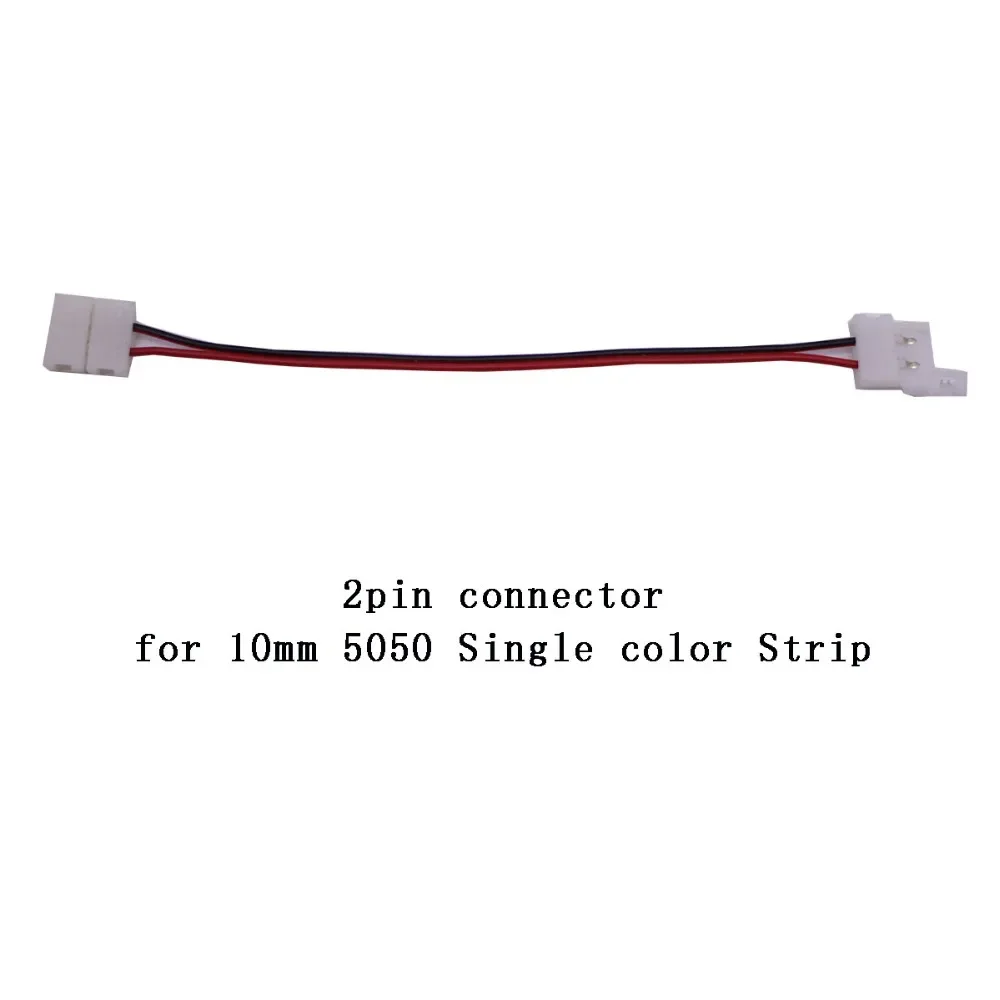 2pin 3pin 4pin 5pin 6pin led wire connector  Electronic Connector  Wire cable for led strip light tape white cct RGB RGBW RGBCCT