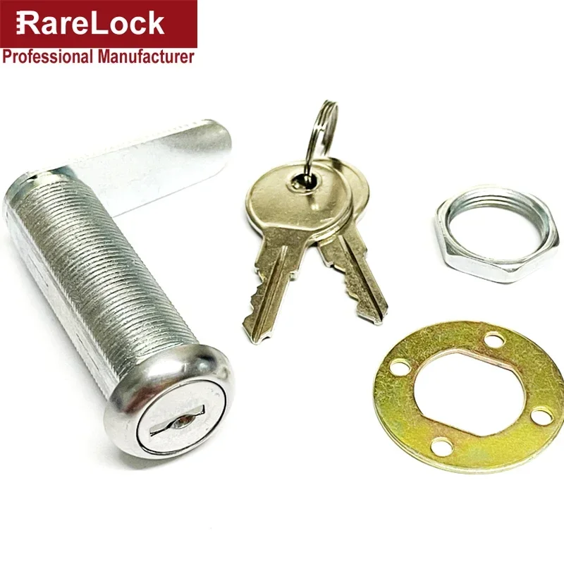 Super Long Size Cam Lock 54mm Water Proof for Power Tool Cabinet Wardrobe Box Cupboard Gym Locker Hardware Rarelock MX05 G