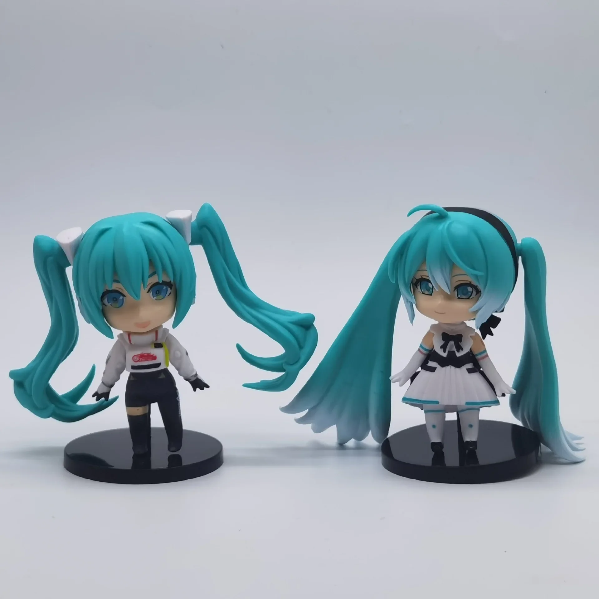 6pcs/set 9CM 2025 New Anime Hatsune Miku Kimono Q Version Figure Kawaii PVC High Quality Model Toys Doll Ornaments Gifts
