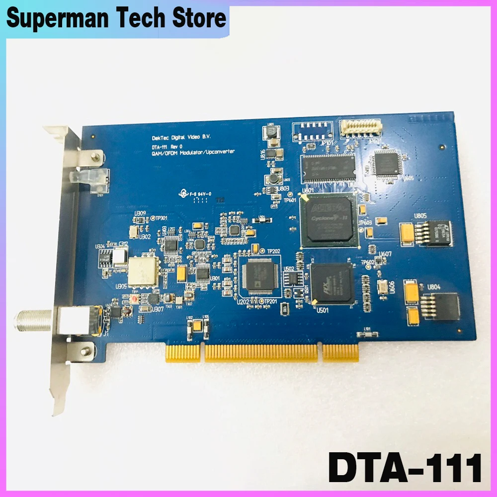 DTA-111 Rev 0  For DekTec Modulation Card Digtal Video Stream Card