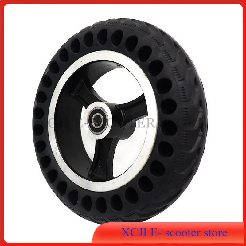 

200x50 Wheel 8 Inch Non-Pneumatic Anti-Skidding Honeycomb Solid Tire with Hub Accessories for Electric Scooter