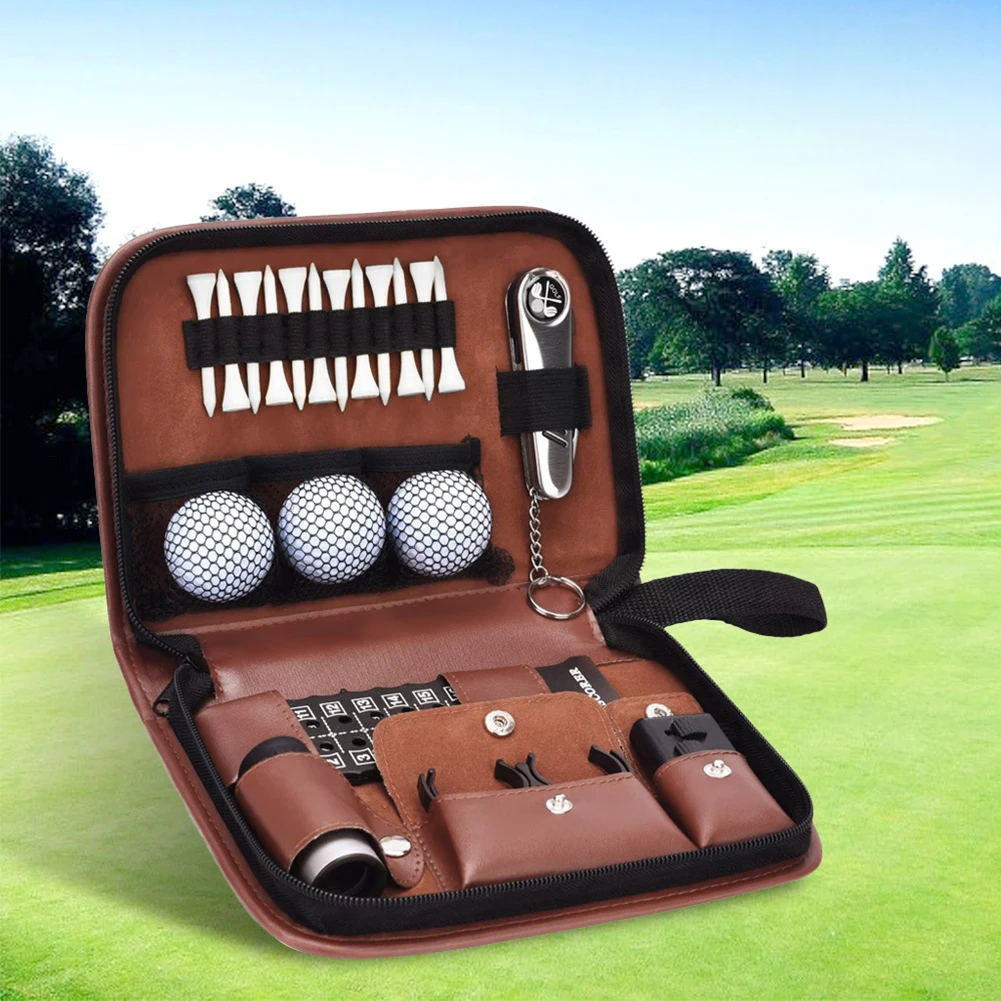 

Golf Accessories Storage Bag Golf Trunk Storage Organizer Golf Accessories Set Organizer Case for Balls Tees Clothes Accessories