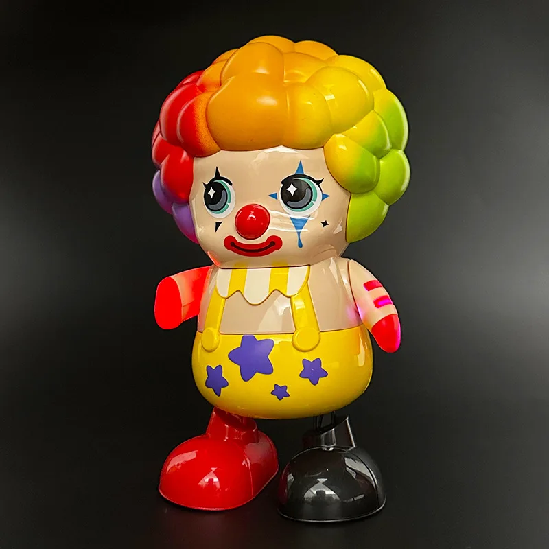 Juguete de payaso calmante Montessori de una pieza, calcetín Musical iluminado para Navidad, embutidores, regalo para niños y niñas de 0 a 3 años