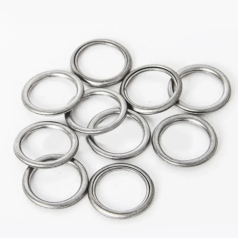 

10pcs Oil Discharge Plug Gasket Washers For Mitsubishi MD050317/Lancer-Ex For EVO Metal Gaskets Car Accessories