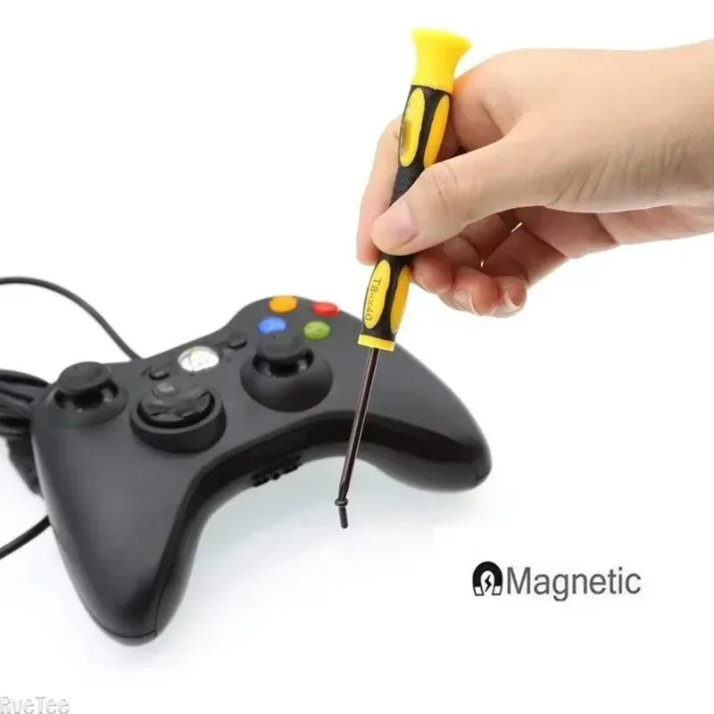 1/7Pcs Mini Torx Screwdriver Set T3‑T10 Hex Bits Game Console Controller Disassembly Repair Tools