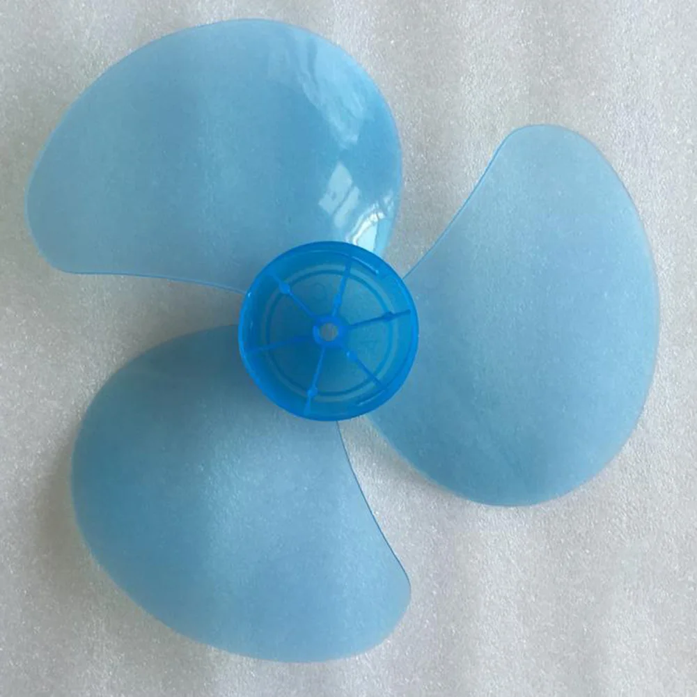 For Table Fans 3 Leaves Fan Blade Fan Blade Home Cooling Central Round Hole Easy Installation Powerful Airflow