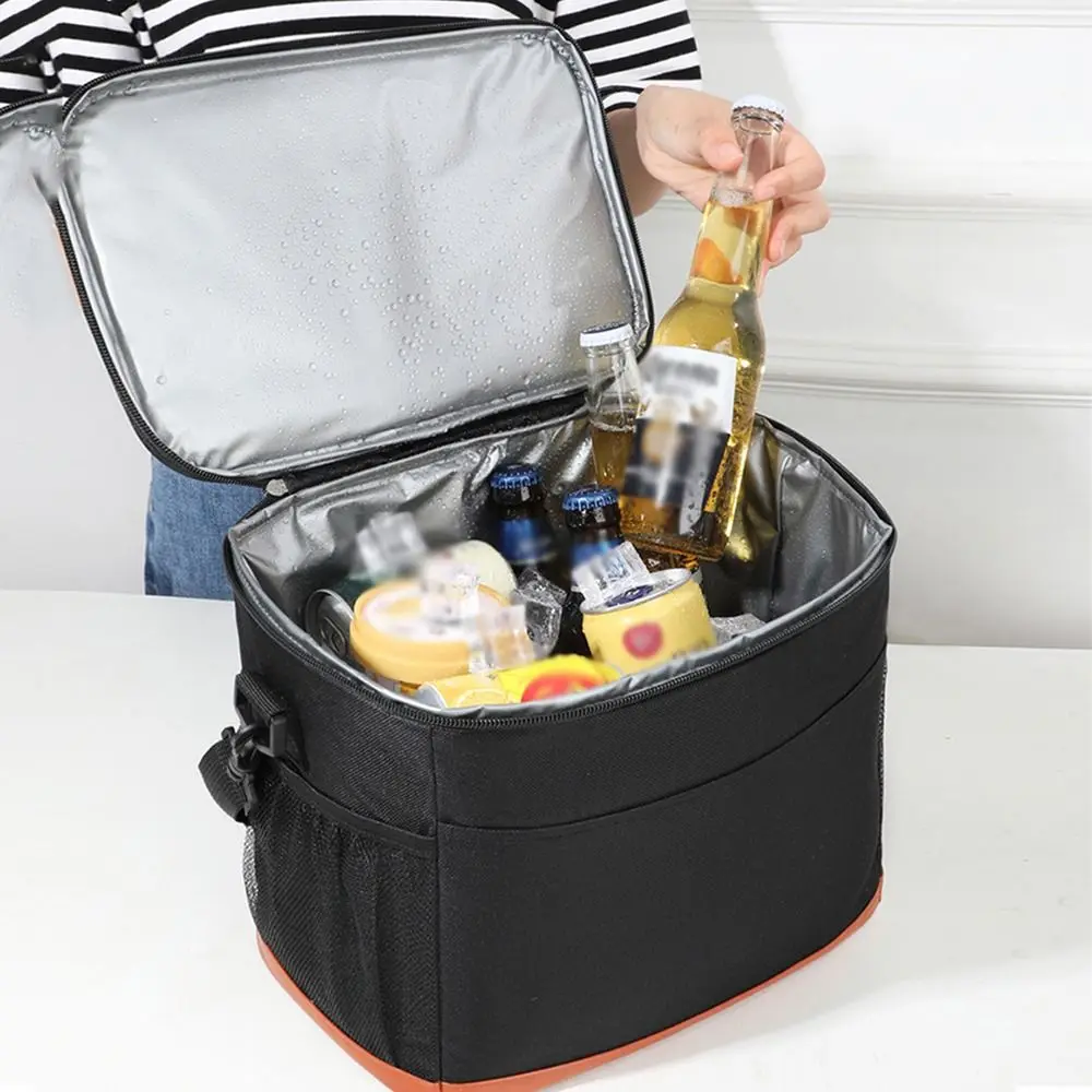 Casual Large Capacity Insulated Cooler Bags Portable Thickened Lunch Food Thermal Box Durable with Handle Ice Fridge Bag Picnic