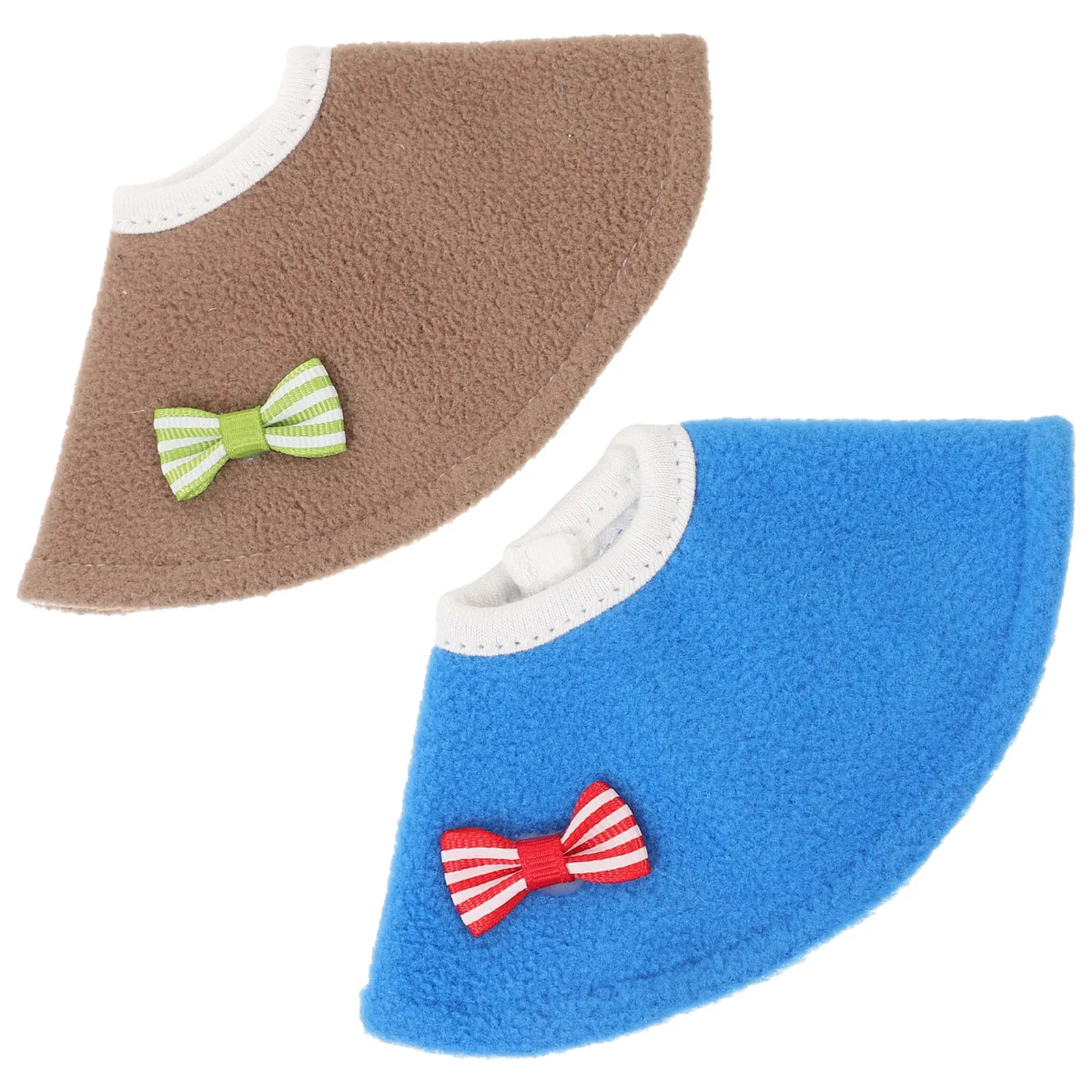 

2 pcs Anti-Bite Brown Prevent Pecking Recovery Elizabethan Parrot Neckband Parrot Neckband Pet Supplies