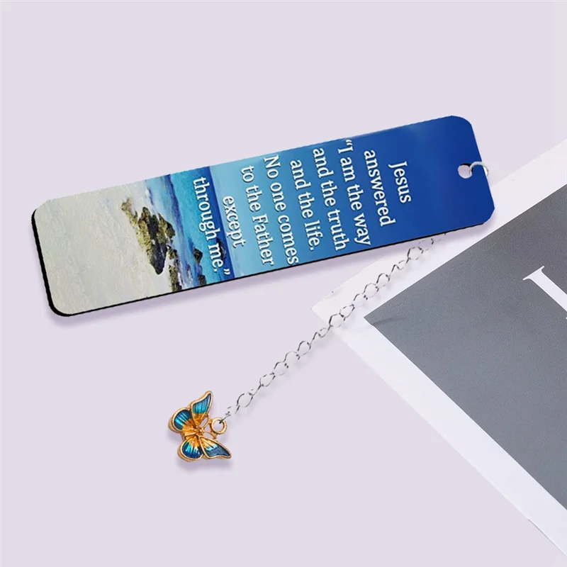 

12PCS Bookmark For Booklovers Motivational Bookmark She Is Clothed With Strength