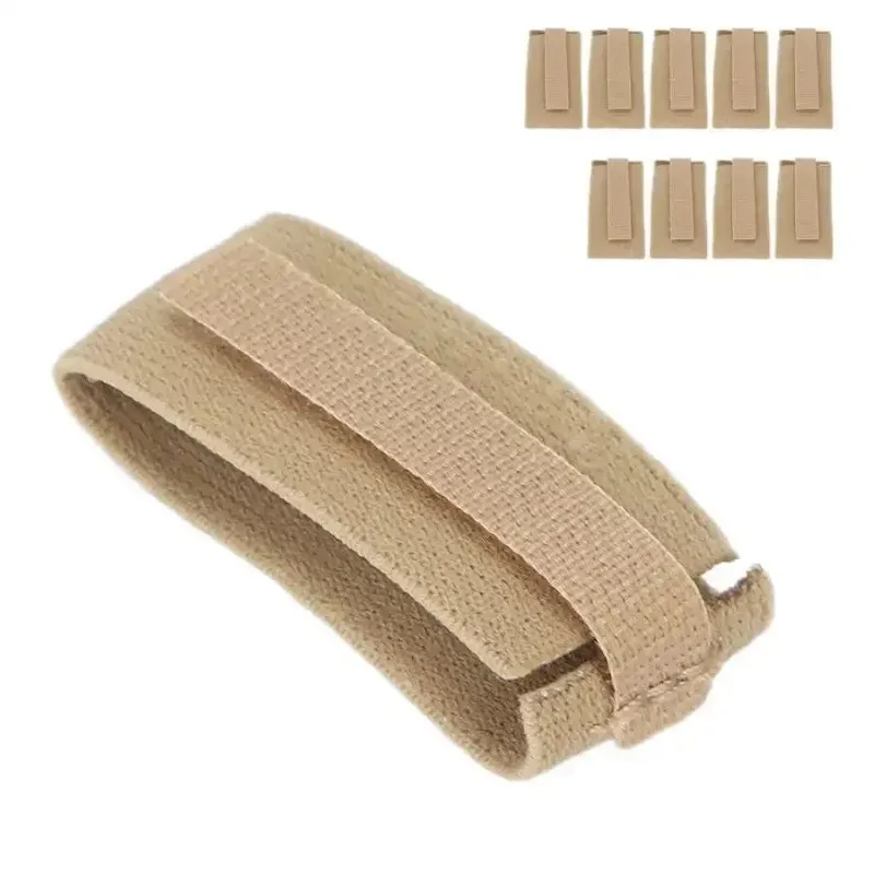 10Pcs Urinary Bag Straps Adjustable Urinary Bag Fixation Band Urine Belts for Bedridden Urinary Incontinence Men Male Patients