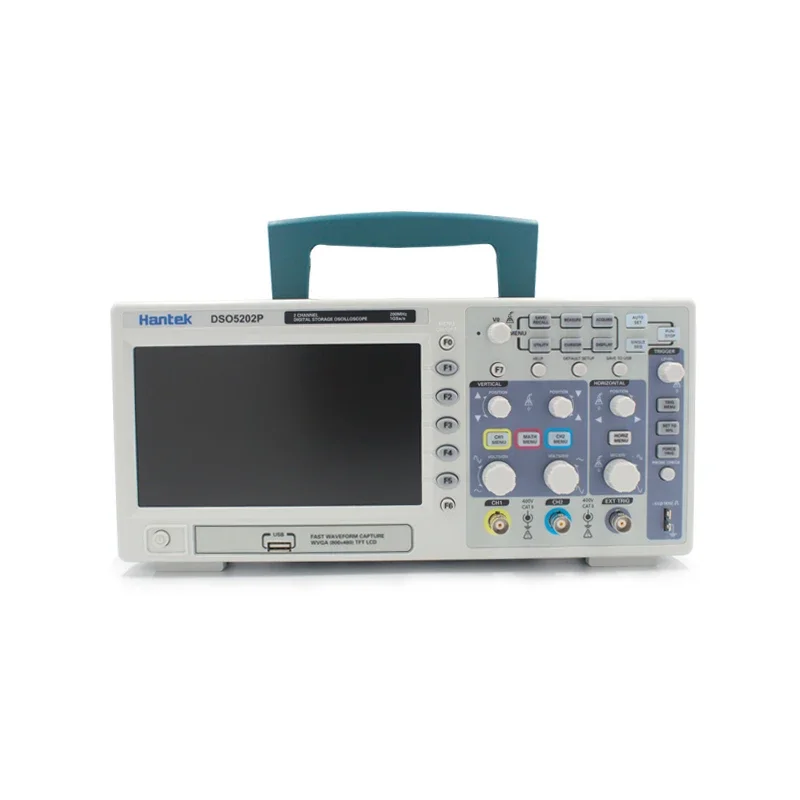 Hantek Digital Oscilloscope 200MHz Hantek DSO5202P bandwidth 2 Channels PC USB LCD Portable Digital Oscilloscope