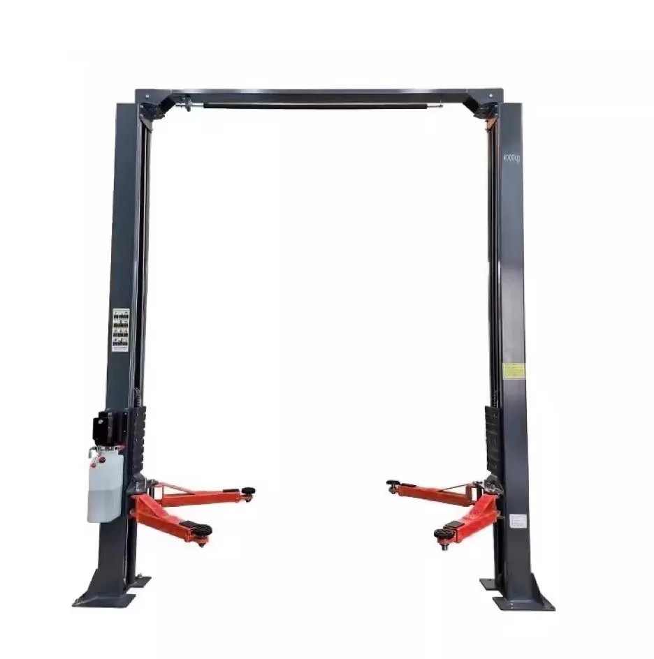 4500kg Clear Floor Two Post Car Lift 4.5T Hydraulic 2 Post Car Lifting Machine Gantry 2 Column Car Lift