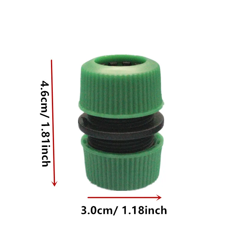 3pcs/10pcs Universal Garden Hose Quick Connect Adaptor Fittings, Plastic, 1/2