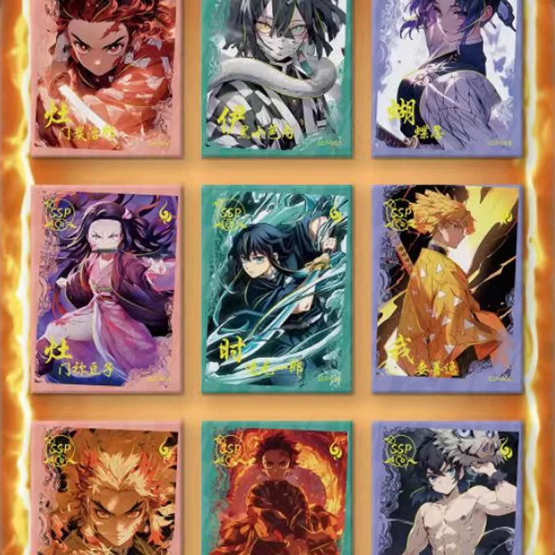 Demon Slayer Collection Card Junka 1 Box Ssr Ur Nezuko Mitsuri Film Epoxy Card Booster Box Playing Anime Cards