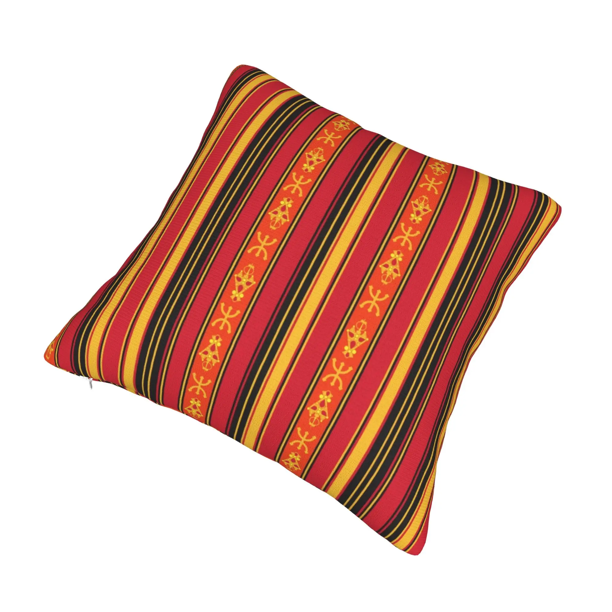 Z Imazighen Kabyle Jewelry Throw Pillow Decor Home Amazigh Berber Ethnic Modern Cushion Cover Square Pillowcase