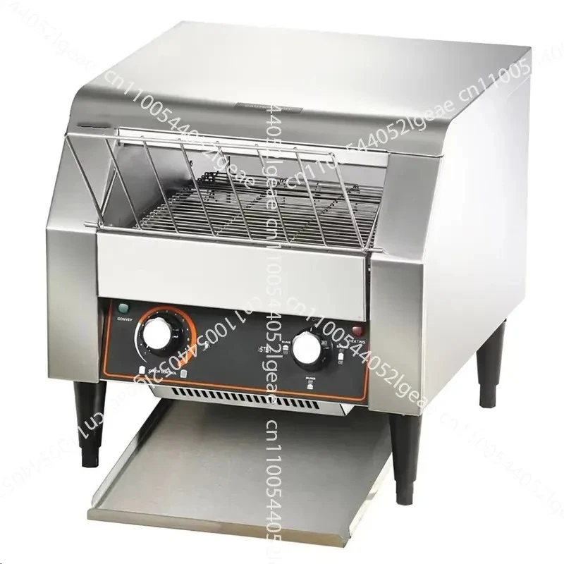 Conveyor Belt Burger Bread Toaster, Countertop Breakfast Toaster, Automatic Conveyor Belt Toaster