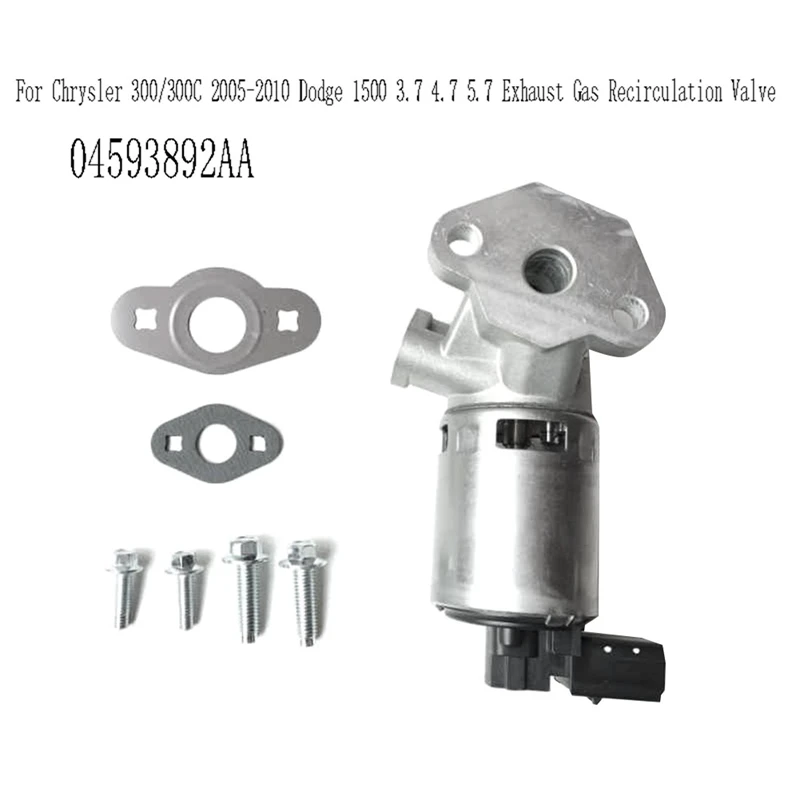 

Клапан EGR двигателя для Chrysler 300/300C 2005-2010 Dodge 1500 3,7 4,7 5,7 клапан рециркуляции выхлопных газов 04593892AA