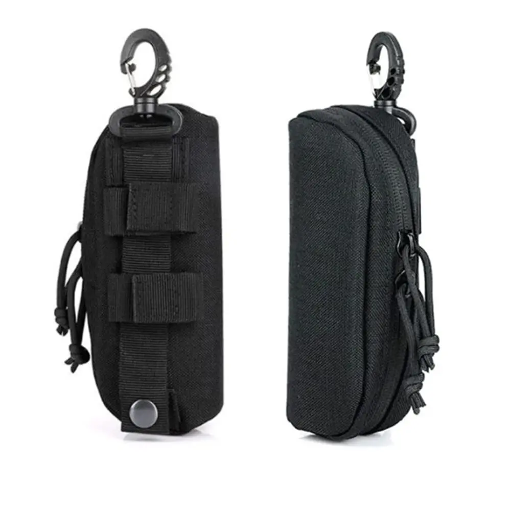 Taktische MOLLE Brillenetui, stoßfeste Schutzbox, tragbare Brillenetuis, Brillen mit Gürtelclip