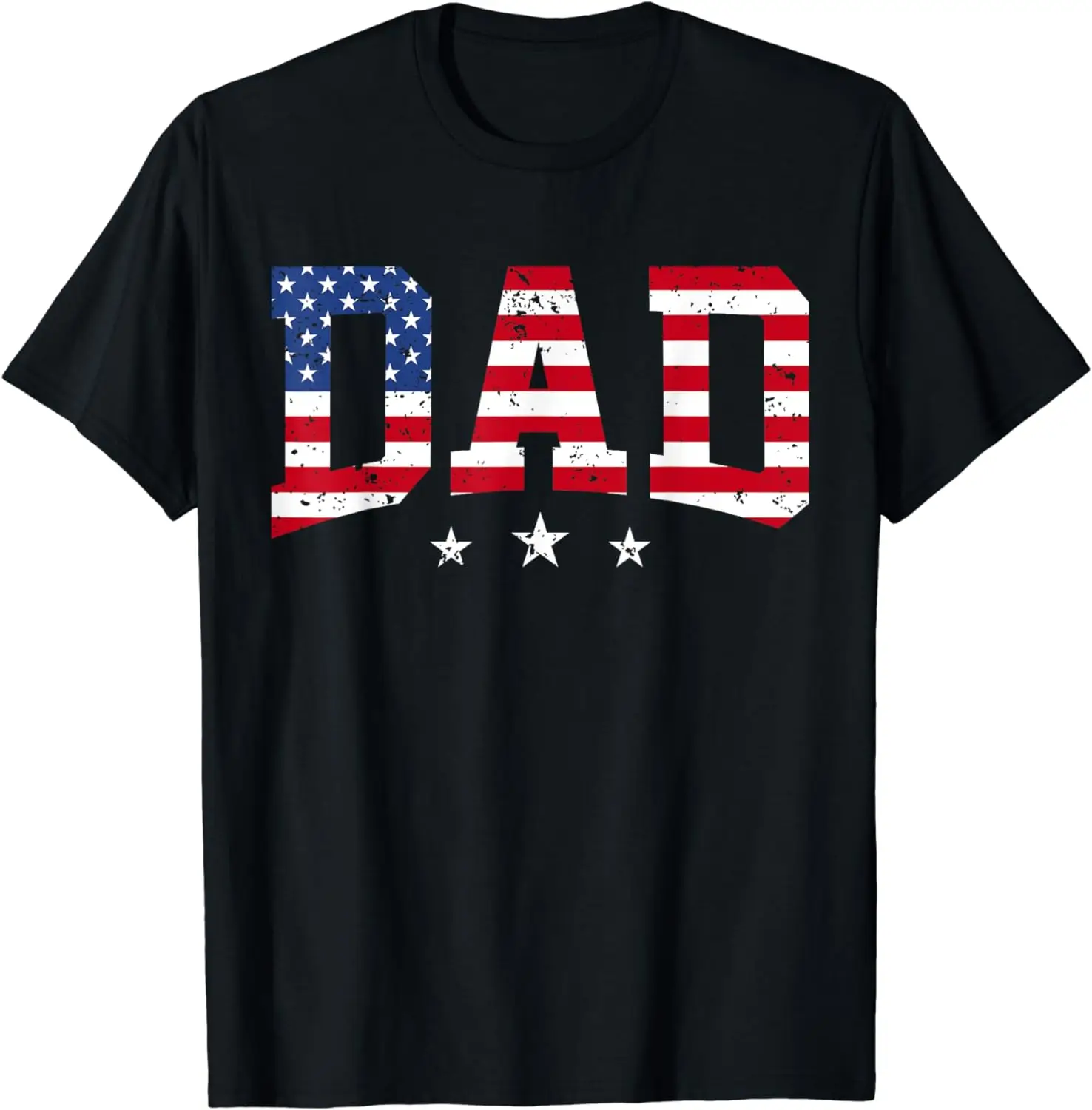 USA Patriotic Dad Father's Day American Flag 4th Of July Dad T-Shirt