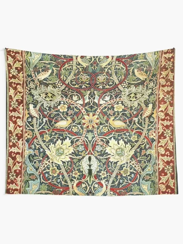 William Morris Bullerswood Antique Rug Print Tapestry Bedroom Decor Wall Hanging Decor Wall Art Tapestry