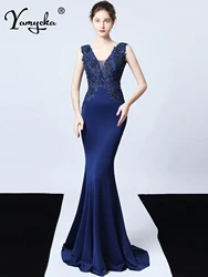 Sexy see through mesh maxi summer dress women elegant luxury rhinestone wedding party dress prom long evening dresses vestidos