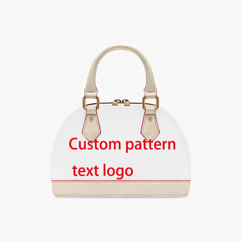 High-Quality Custom Handbag Mini Pu Shoulder Bag With Personalized Logo Print And Chain Strap Women'S Crossbody Bag